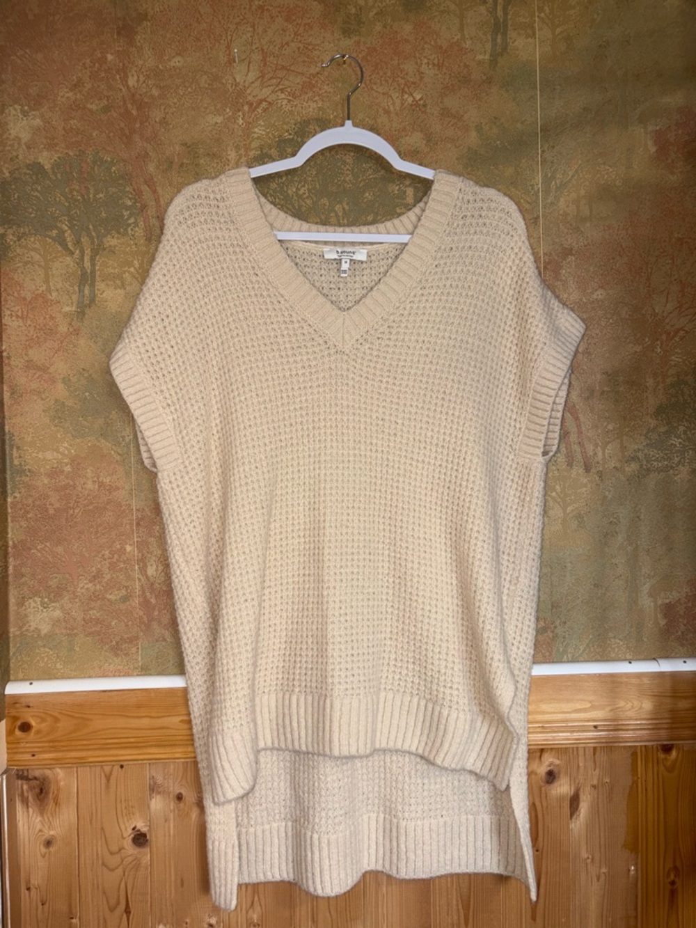 B.Young ~ Cream Knit Tee